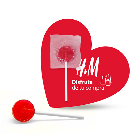 flyer publicitario a medida con añadido dulce
